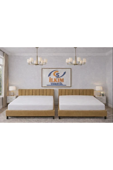 cs ilkim 2'li Comford Penye Çarşaf fitted (120x200) ürün görseli 1