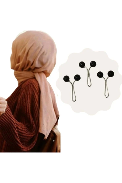SIFIR312 Eşarp, Türban, Şal, Klipsi - Tesettür Eşarp Ve Şal Klipsi - İnci Tasarım - 12'li paket ürün görseli 1