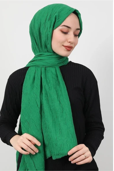 Mides scarf Bambu Kraş Şal Modeli - Resim 3