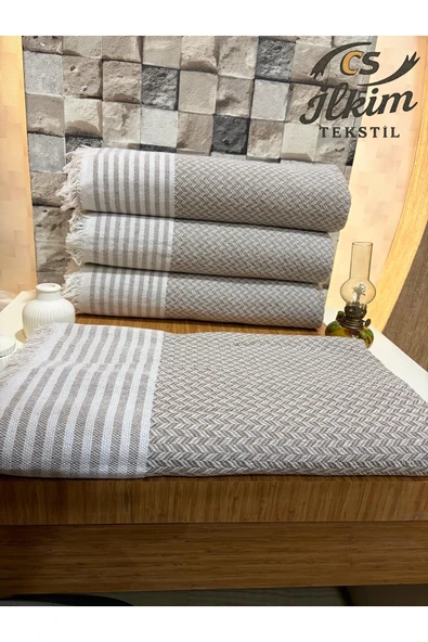 cs ilkim Koltuk Örtüsü, Çekyat Örtüsü, Pamuklu Örtü, Mevsimlik Pike 170 x 210 ürün görseli 1