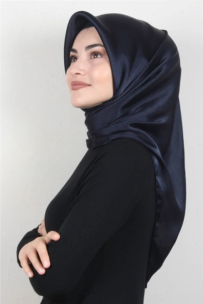 PİRAMİT Diamond Janjan Eşarp 4103-25 Lacivert ürün görseli 1