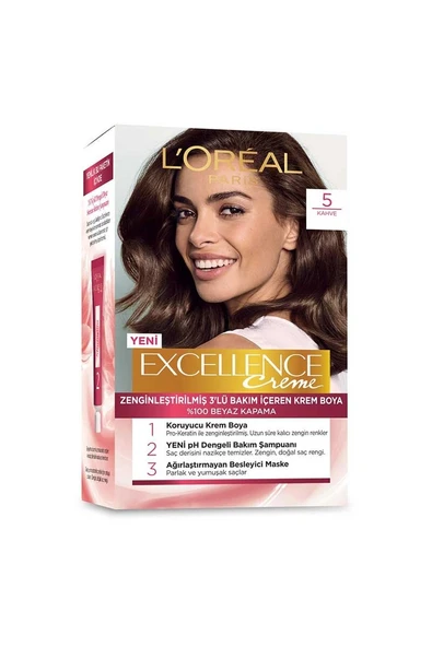 Excellence Saç Boyası 5 Kahve - Resim 2