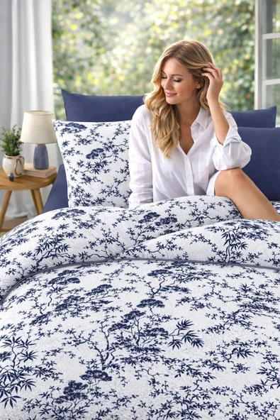 cs ilkim %100 Pamuk Ağaç Desen Çift Kişilik Pike 200*240 cm (YENİ MODEL) ürün görseli 1