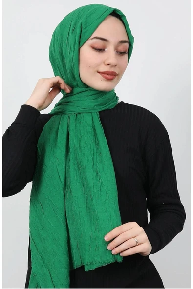 Mides scarf Bambu Kraş Şal Modeli - Resim 2