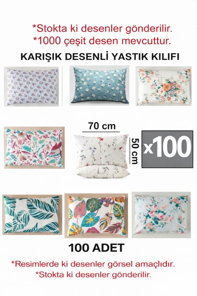 cs ilkim Vie En Cotton Karışık Desenli Yastık Kılıfı,Düğünlük Dağıtmalık Okuluk,Gündelik Kullanımlık ürün görseli 1