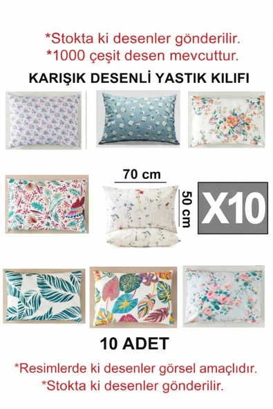 cs ilkim Vie En Cotton Karışık Desenli Yastık Kılıfı,Düğünlük Dağıtmalık Okuluk,Gündelik Kullanımlık ürün görseli 1