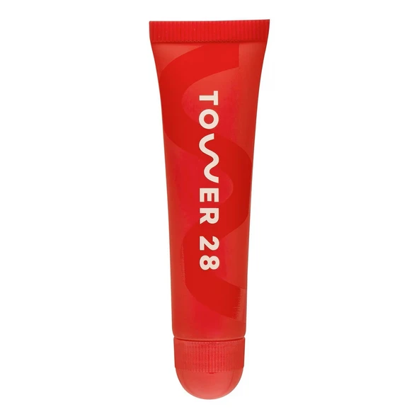 Tower 28 LipSoftie™ Hydrating Tinted Lip Treatment Balm - Blood Orange Vanilla ürün görseli 1
