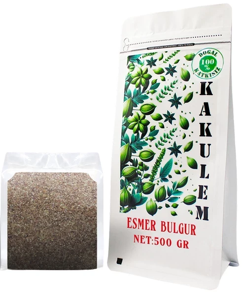KAKULEM SERTİFİKALI Esmer Çiğ Köftelik İnce Bulgur 500 GR ürün görseli 1