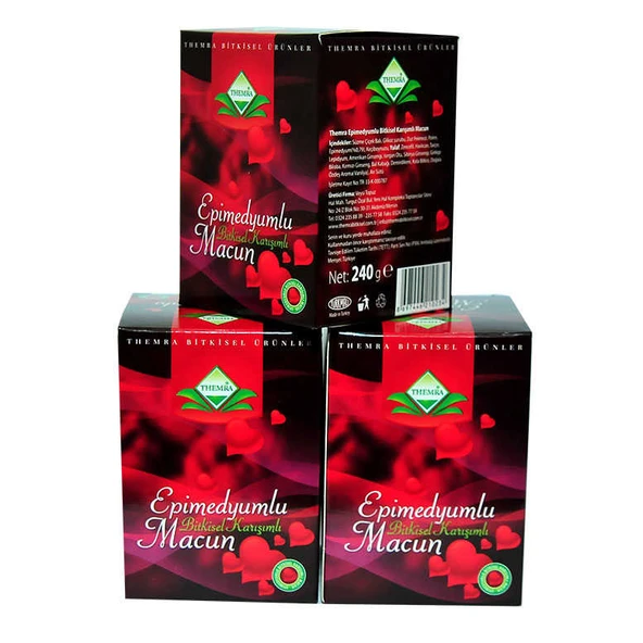 Ballı Bitkisel Macunu 240Gr X 3Kutu - OEM458-7993 - Resim 4
