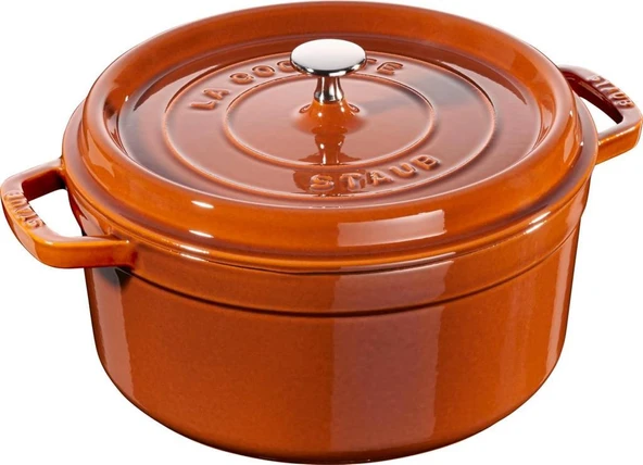 Staub Döküm Tencere Yuvarlak Tarçın 28 Cm Outlet ürün görseli 1