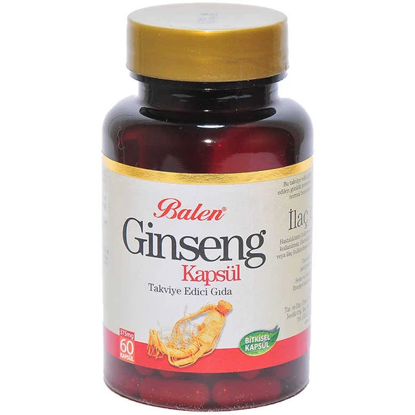 Ginseng 60 Kapsül - OEM458-8691 ürün görseli 1