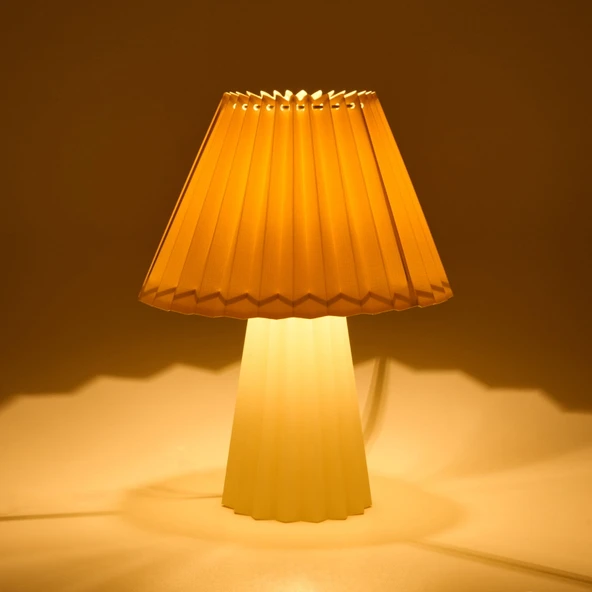 Lighting Muniq Finlin Abajur - Krem - Resim 2