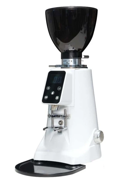Vosco 68mm Çelik Öğütme Dişli Kahve Değirmeni Beyaz ürün görseli 1