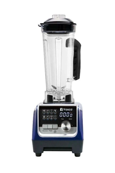 Vosco Bar Blender Pro Dijital 2 Lt Buz Kırıcılı 2200w Mavi ürün görseli 1