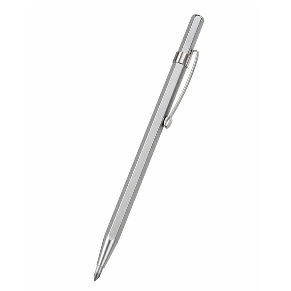 (1 Adet) Karbür Uçlu Metal Çizim Kalemi 150 mm Metal Ahşap Mermer Fayans Çizim İşaretleme Kalemi ürün görseli 1