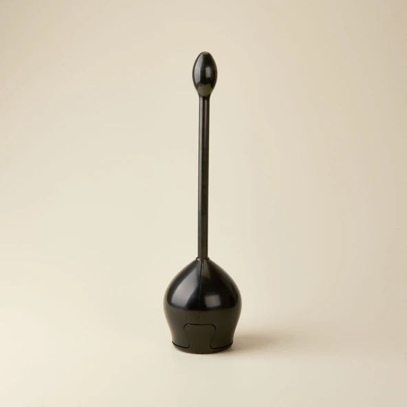 Lotus Tuvalet Fırçası - Siyah ürün görseli 1
