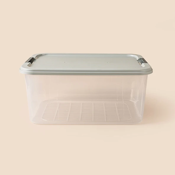 Living Agata Organizer Kutu - Şeffaf - 27,5 lt ürün görseli 1