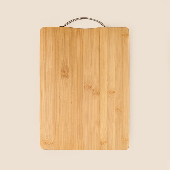 Bambu Kesme Tahtası - Bej - 24x34 cm ürün görseli 1