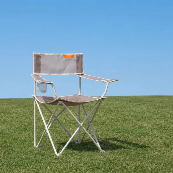 Living Kamp Sandalyesi - Bej - 50x50x78 cm ürün görseli 1