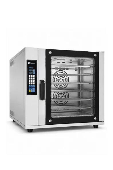 Vosco 6 Tepsili Elektrikli Patisserie Fırın - Profesyonel Konveksiyonlu Pastane Fırını ürün görseli 1