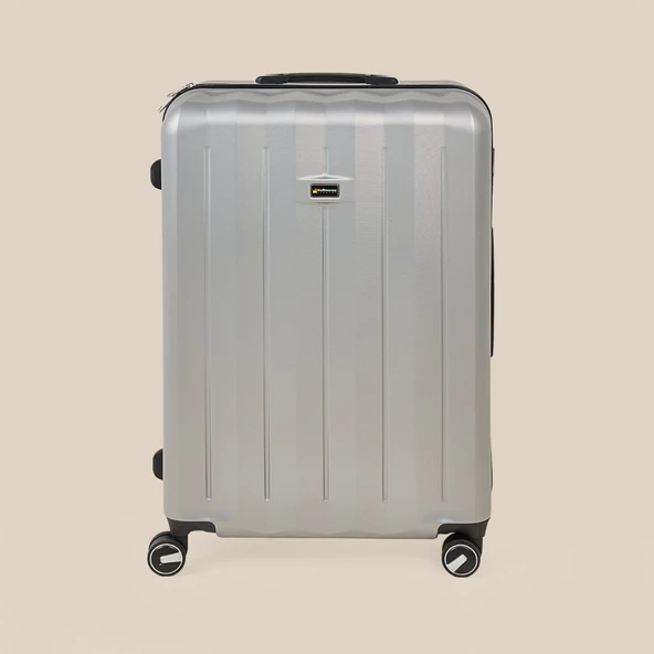 Good Line Büyük Boy ABS Valiz - Gümüş - 76x52x30 cm ürün görseli 1