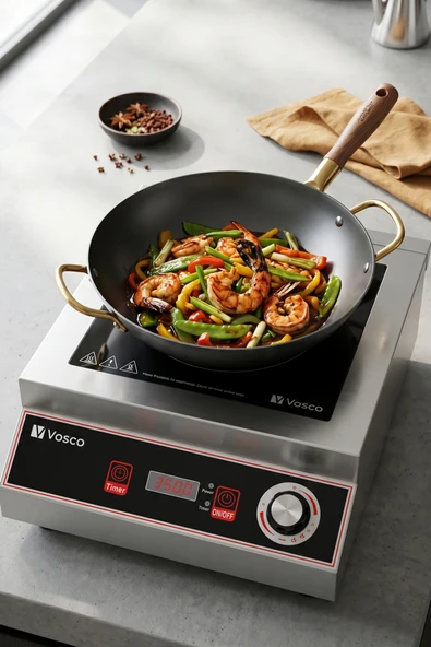 Vosco Tekli İndüksiyon Ocak – 3500W Profesyonel Setüstü İndüksiyon Ocak - VALP-C05D ürün görseli 1
