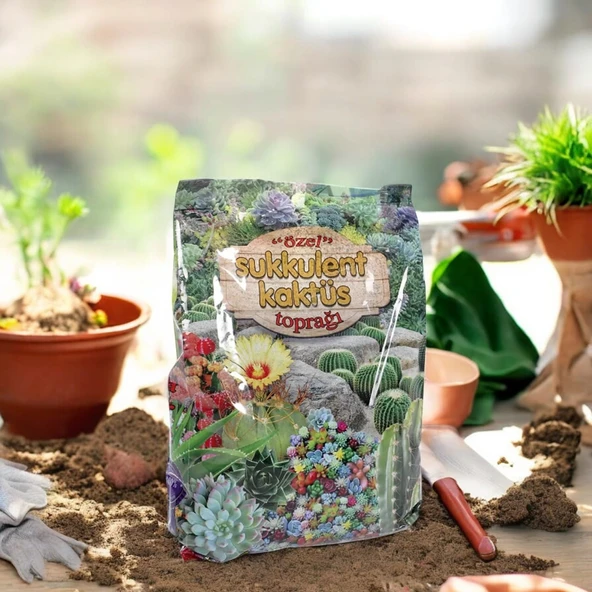 Sukulent Kaktüs Toprağı - 1,5 lt ürün görseli 1