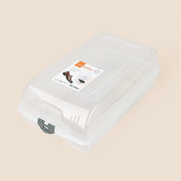 Living Bay Ayakkabı Kutusu - Şeffaf - 37 cm ürün görseli 1