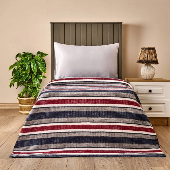 Soft Marea Tek Kişilik Battaniye - Renkli - 150x200 cm ürün görseli 1