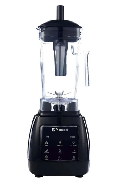 Vosco Home Pro Blender 1600W 2L Siyah ürün görseli 1