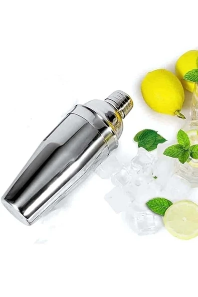 Vosco Kokteyl Shaker 750ml Paslanmaz Çelik - Resim 2