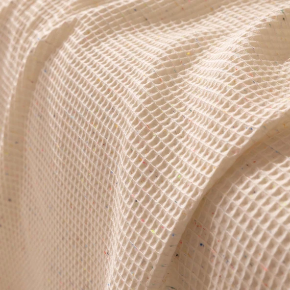 Soft Nova Tek Kişilik Pike - Ekru - 160x220 cm - Resim 2
