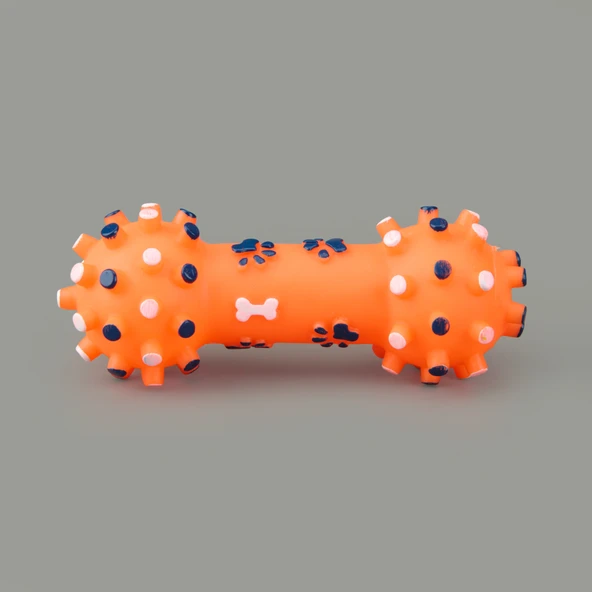 3'lü Plastik Köpek Oyuncağı - Renkli ürün görseli 1