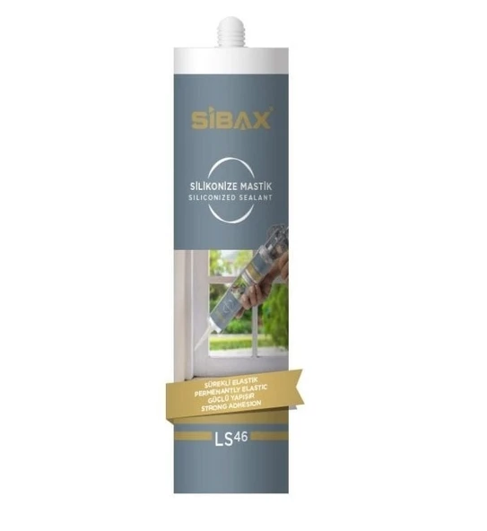 Sibax Beyaz Akrilik Mastik ürün görseli 1