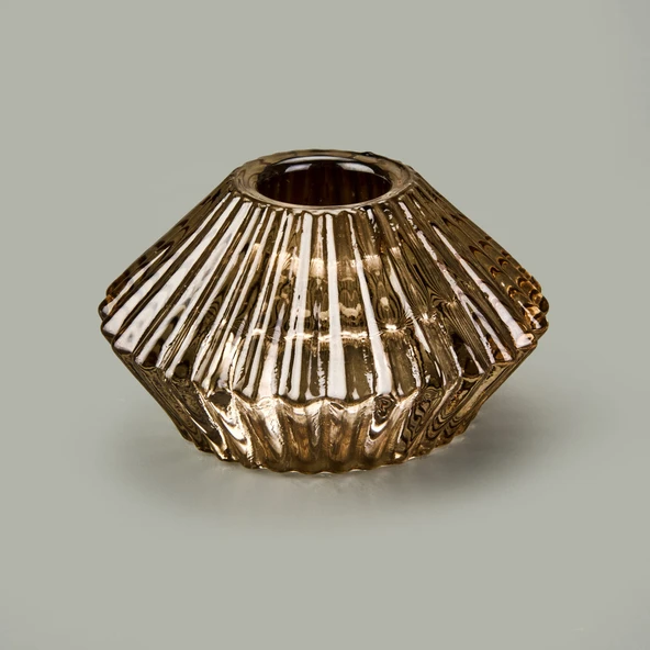 Prizma Şamdan - Asorti - 7x4 cm - Resim 3