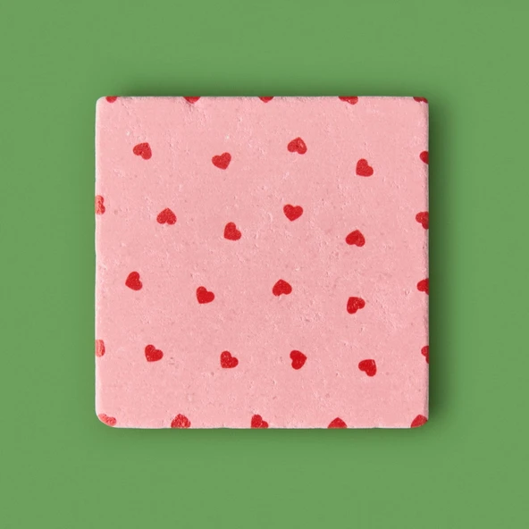 Kitchen Kalpli Bardak Altlığı - Renkli - 10 cm ürün görseli 1
