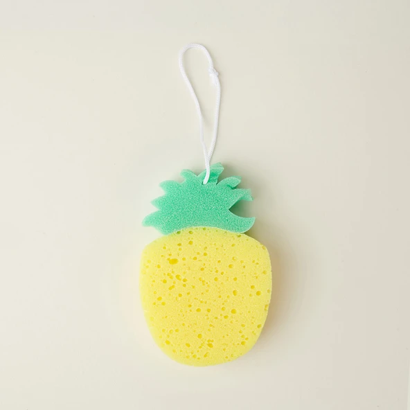 Ananas Banyo Süngeri - Sarı ürün görseli 1