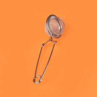 Houseware Paslanmaz Çelik Çay Süzgeci - Gri - 16 cm ürün görseli 1