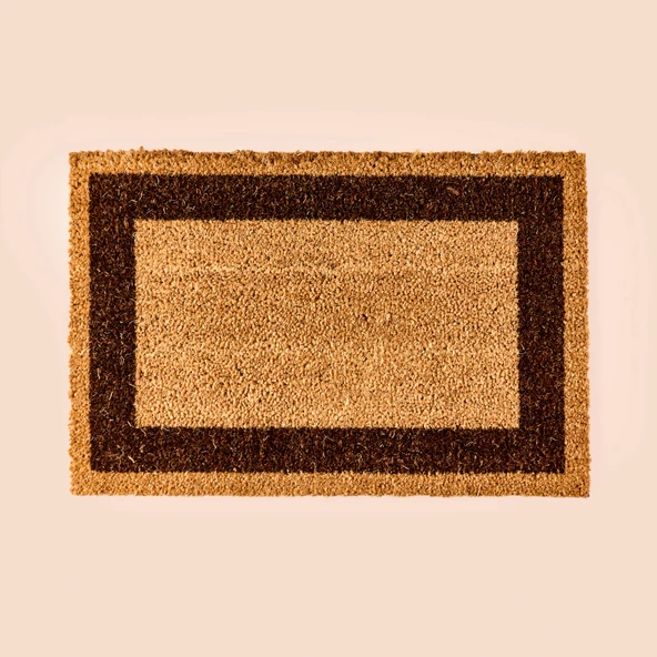 Home Koko Kapı Önü Paspası - Bej / Siyah - 40x60 cm ürün görseli 1