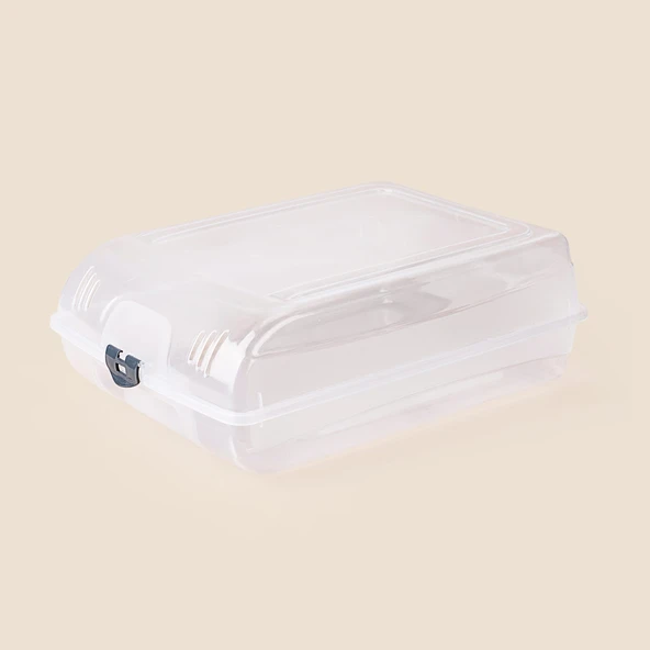 Living Bot Çizme Ayakkabı Kutusu - Şeffaf - 38 cm ürün görseli 1
