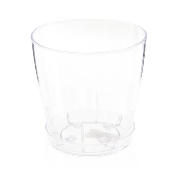 Vanda Tabaklı Saksı - Şeffaf - 1,6 lt - Resim 2
