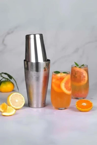 Vosco Boston Shaker (750ml) Paslanmaz Çelik - Resim 5