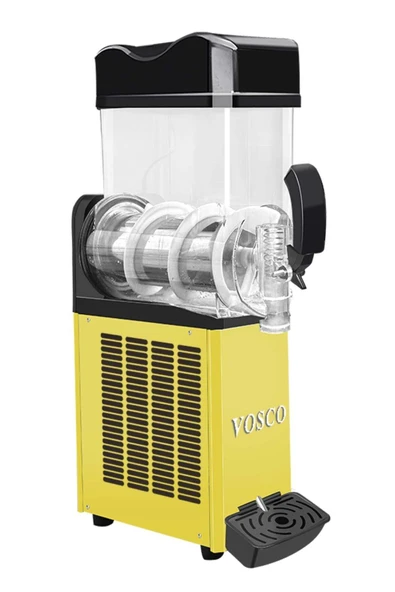 Vosco Buzlaş Makinası 15 Lt Tek Hazneli Sarı ürün görseli 1