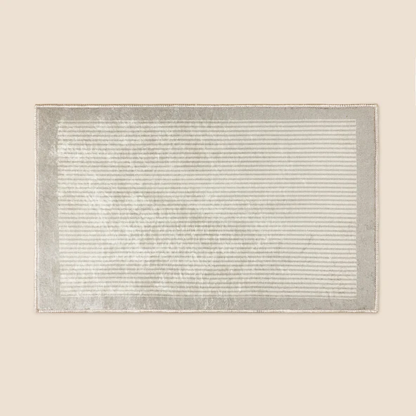 Soft Basic Banyo Paspası - Krem / Bej - 50x80 cm ürün görseli 1