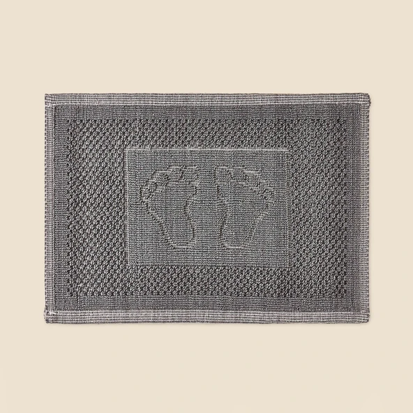 Soft Nova Banyo Paspası - Gri - 40x60 cm ürün görseli 1