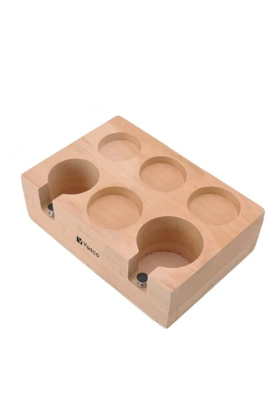 Vosco Macaron 3'lü Mod-6 Ahşap Tamper Set - Resim 2