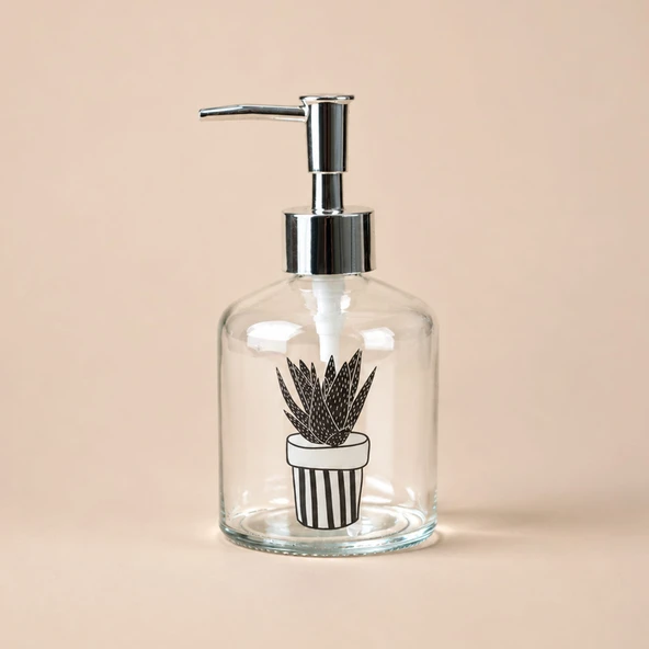 Cam Sıvı Sabunluk - Asorti - 300 ml ürün görseli 1