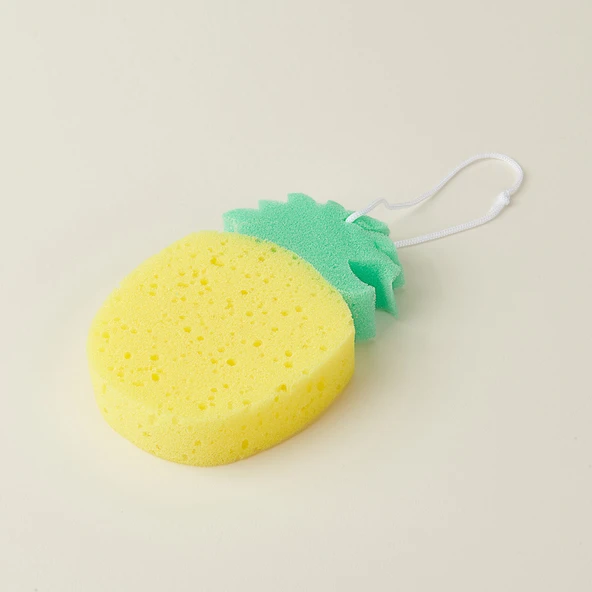 Ananas Banyo Süngeri - Sarı - Resim 2