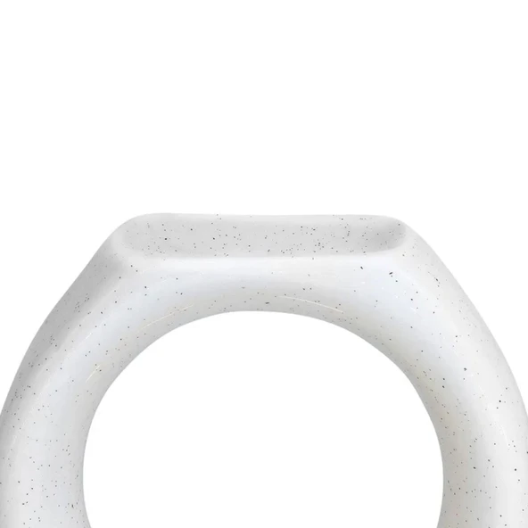 Deco Aisa Seramik Buhurdanlık - Krem - 12.5 cm - Resim 2