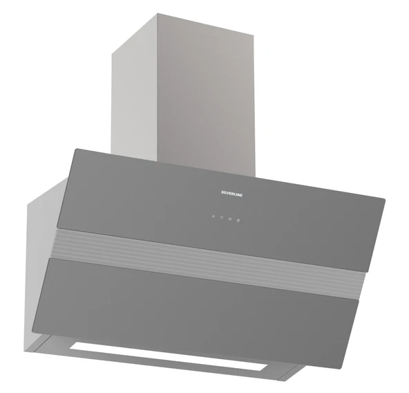 SİLVERLİNE 3472.8.110.03 BOLD 80CM GRİ DAVLUMBAZ ürün görseli 1